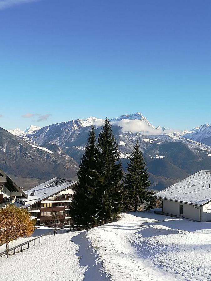 Romantic Chalet-Style Flat With Mountain View Torgon Exterior photo