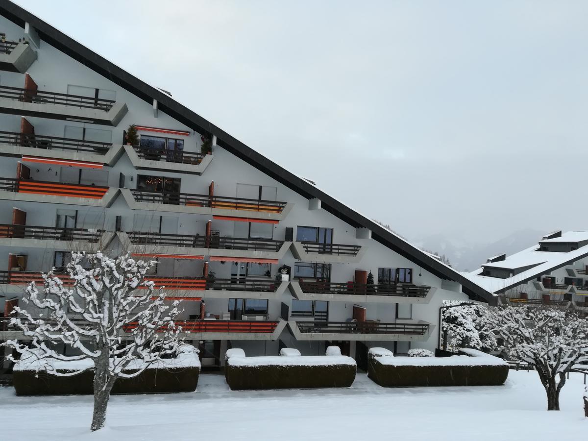Romantic Chalet-Style Flat With Mountain View Torgon Exterior photo