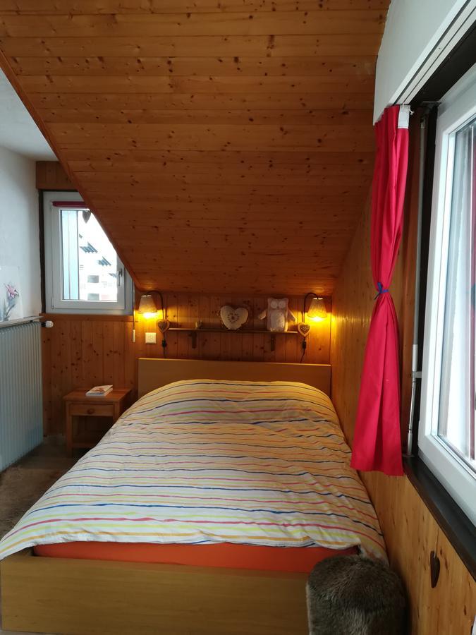 Romantic Chalet-Style Flat With Mountain View Torgon Exterior photo